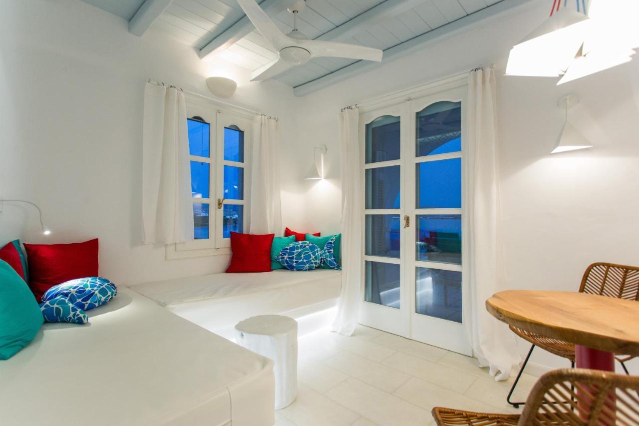 Naxian Riviera Exclusive Seafront Suites, Junior Suite Agios Prokopios (Naxos) Exterior foto