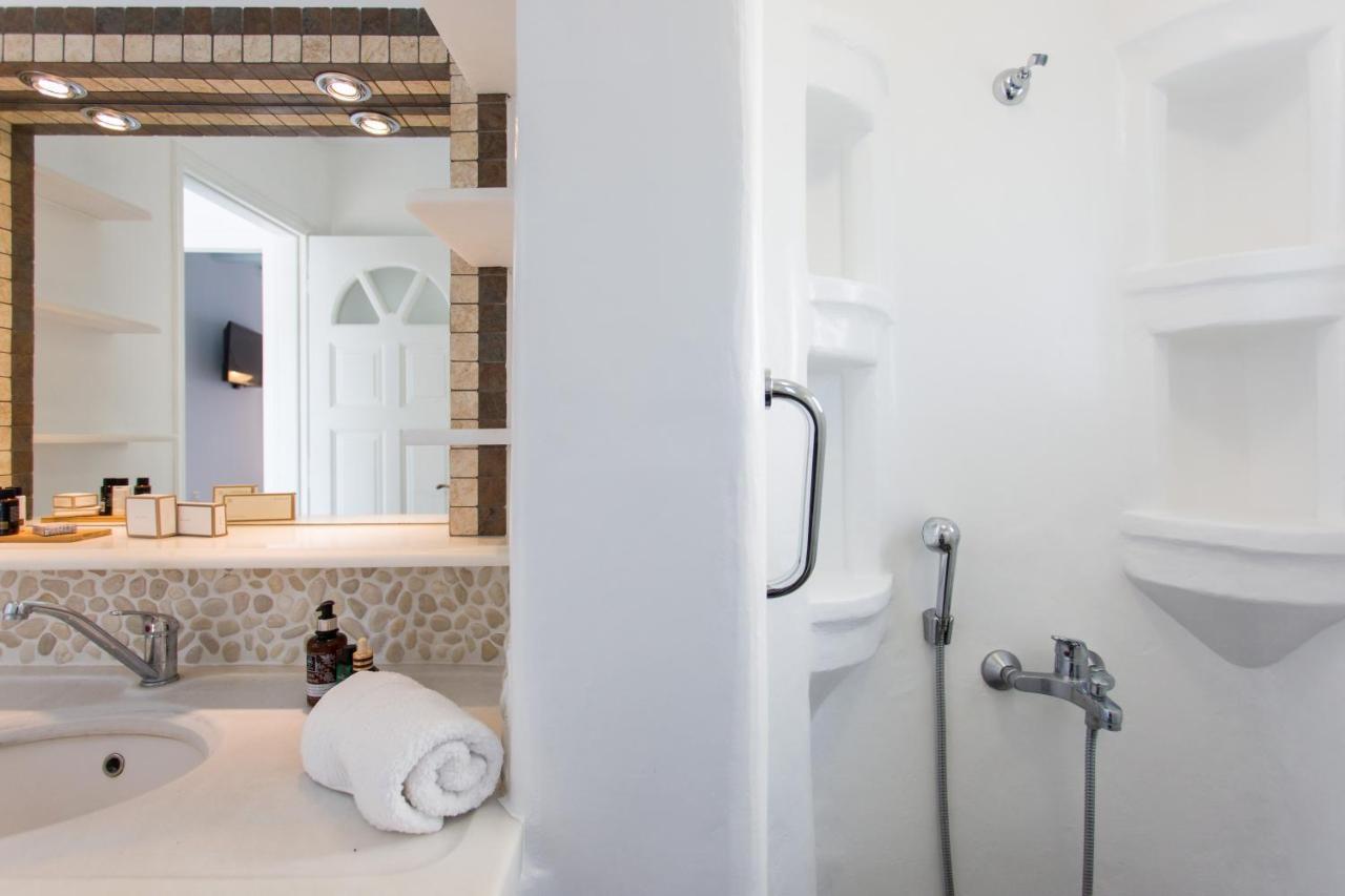 Naxian Riviera Exclusive Seafront Suites, Junior Suite Agios Prokopios (Naxos) Exterior foto
